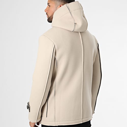 Veste Capuche Beige