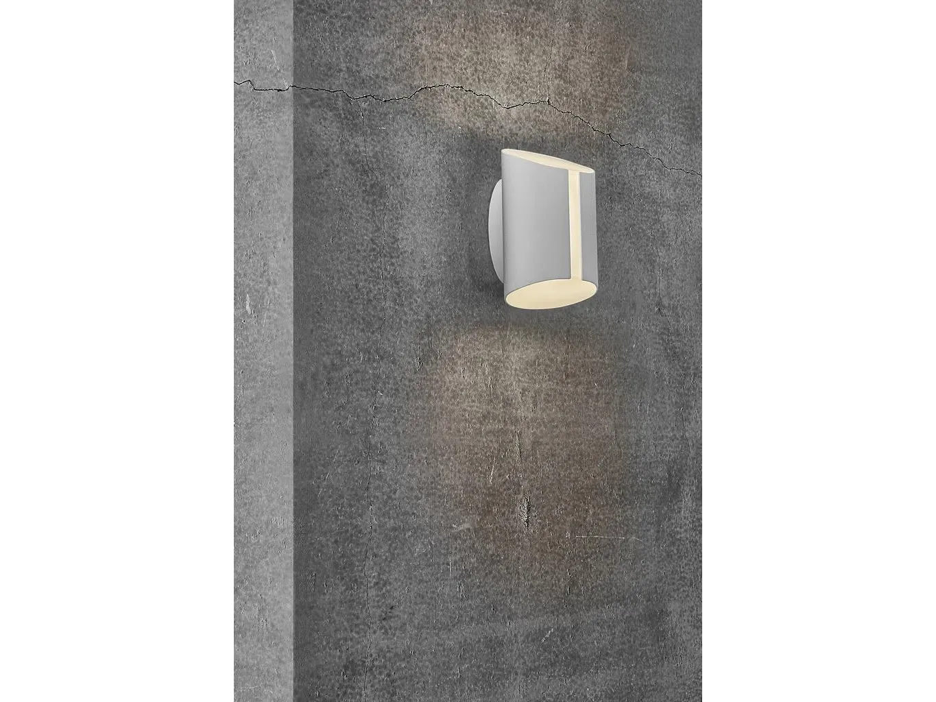Nordlux Grip Smart, Dukket op, Cylinder, 1 pære(r ), IP54, Hvid