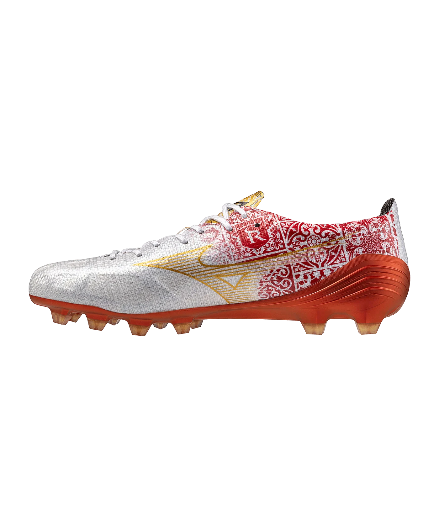 Mizuno Alpha Made in Japan FG Sergio Ramos Weiss Gold F04