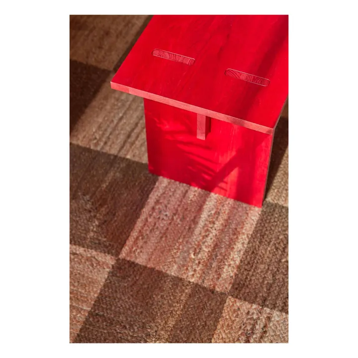 Oyoy Tapis Chess en jute | Naturel