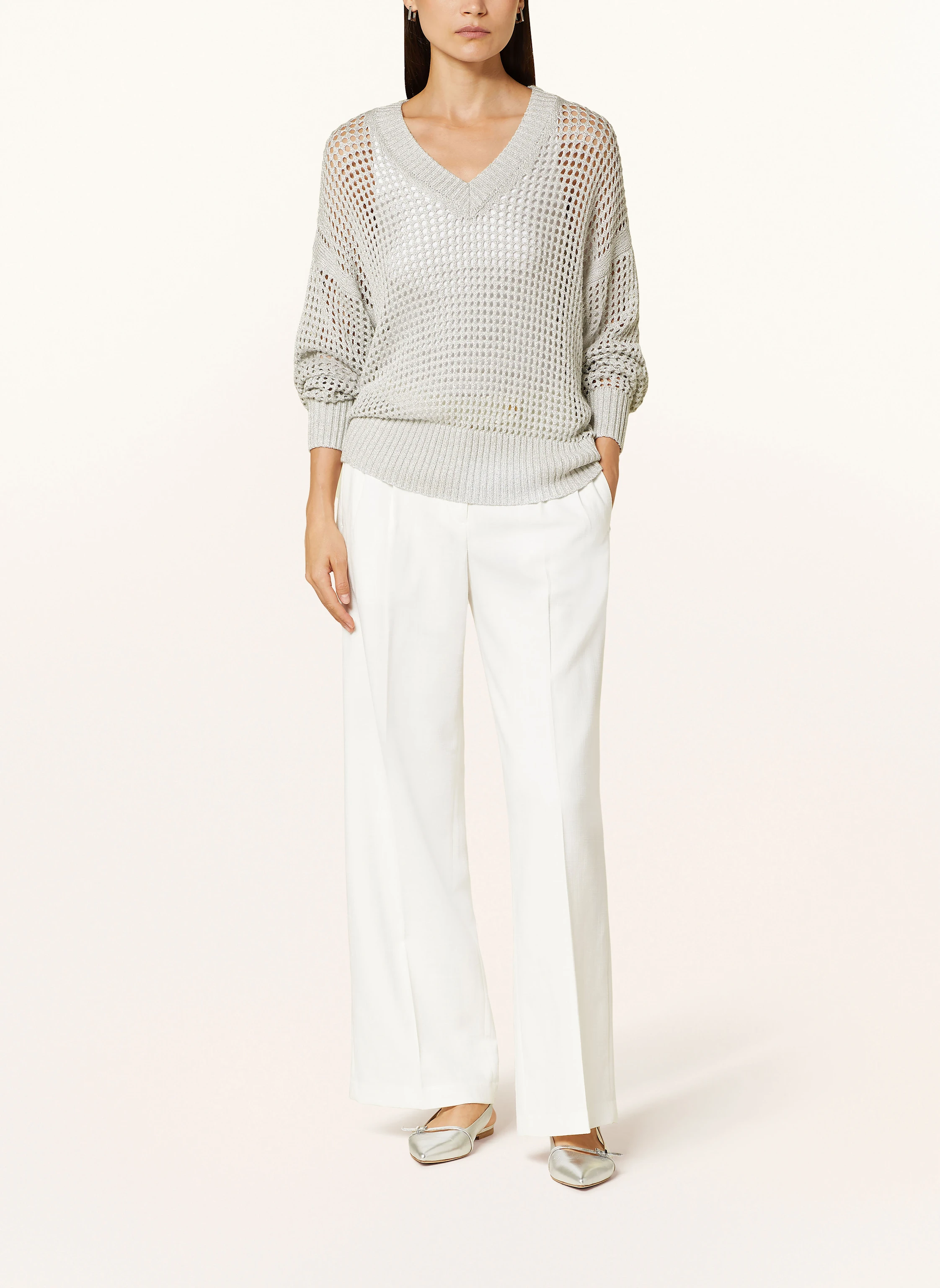 MARC AUREL Pullover mit Glitzergarn