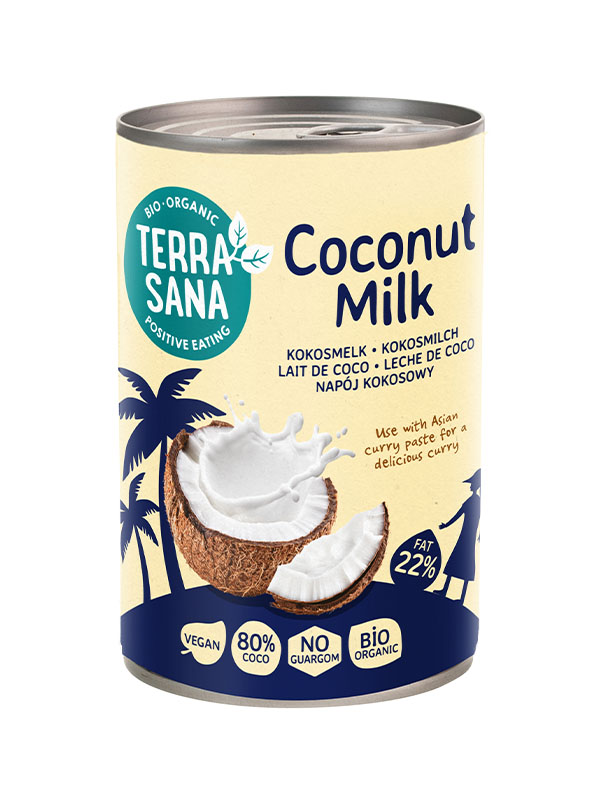 Terrasana Kokosmelk 22% Vet Bio (400 ml)