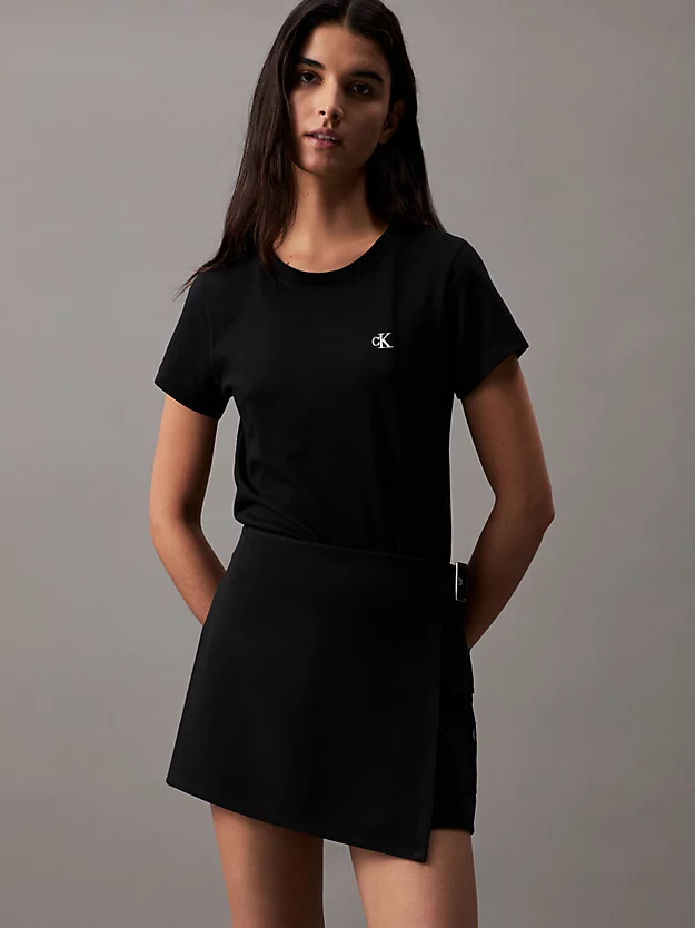 Camiseta slim de algodão orgânico