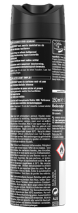 Nivea Men Deep Black Carbon Beat Anti-Transpirant Spray 150ML