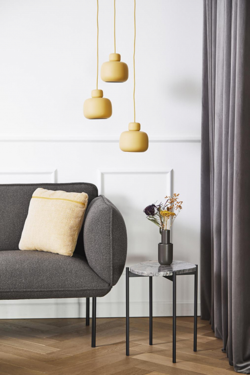 Woud La Terra bijzettafel small ivory travertine