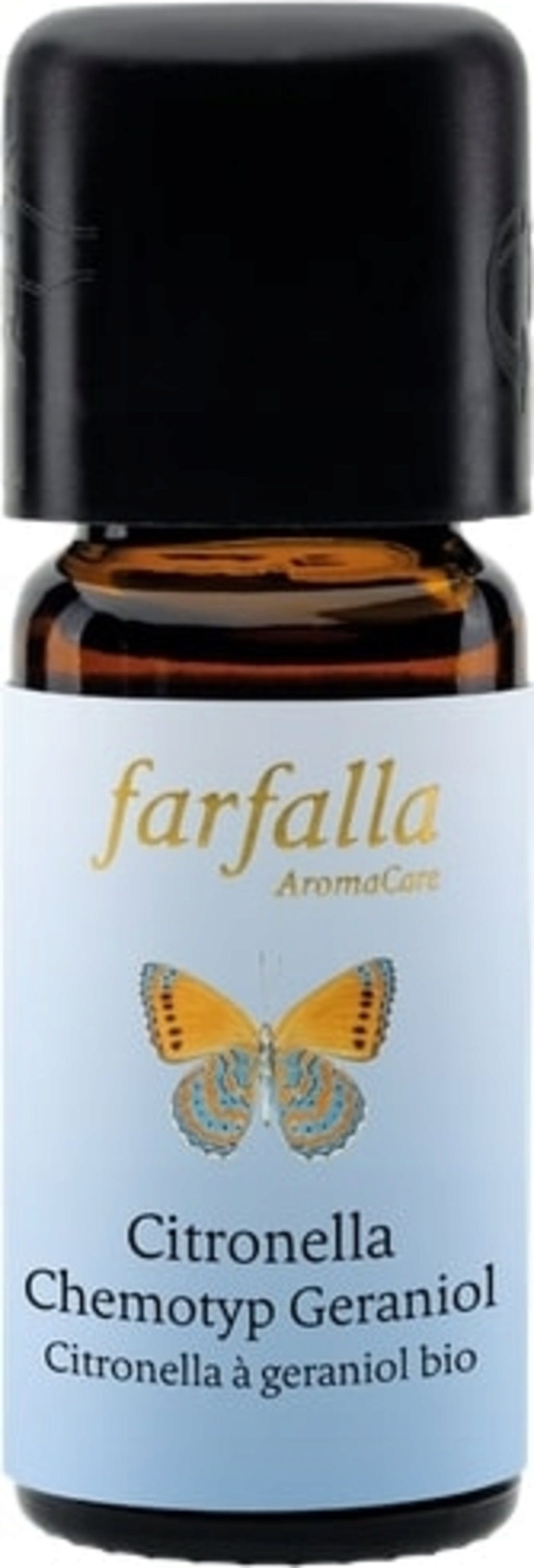 farfalla  Citronella Chemotyp Geraniol bio Grand Cru, 10 ml