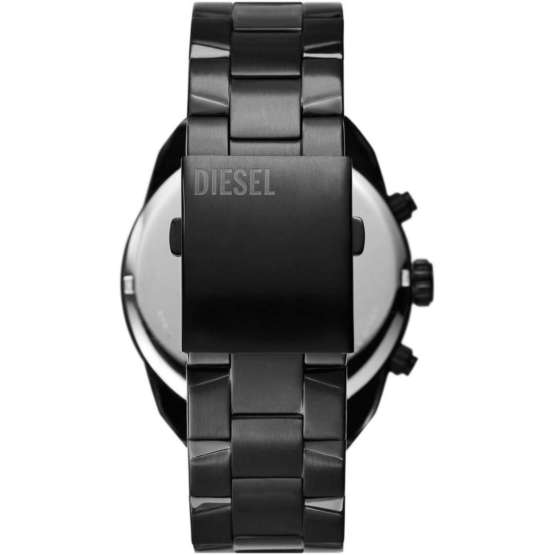 Diesel Spiked Chronograph Schwarz