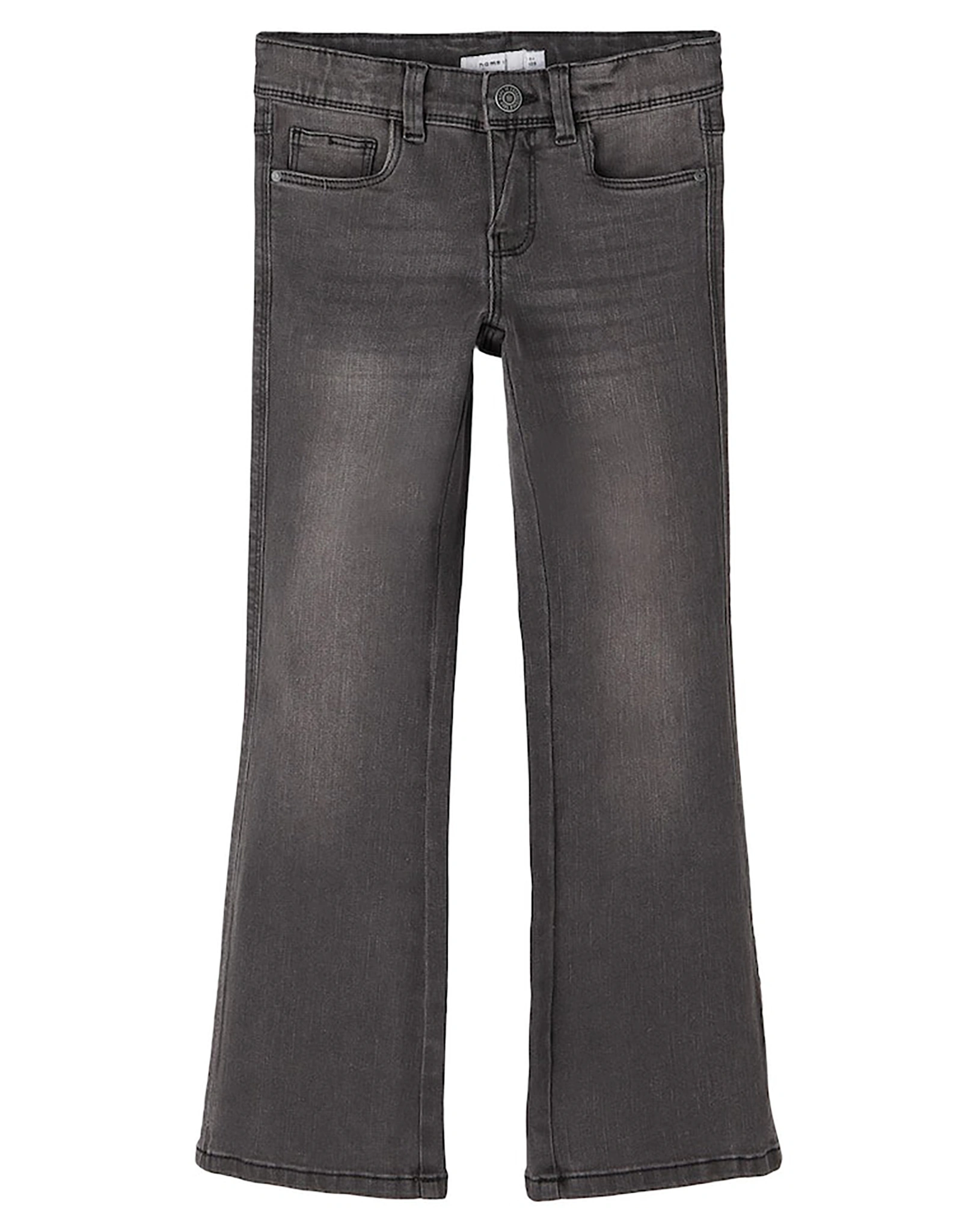Jeanshose NKFPOLLY SKINNY BOOT 1141-AU in dark grey denim