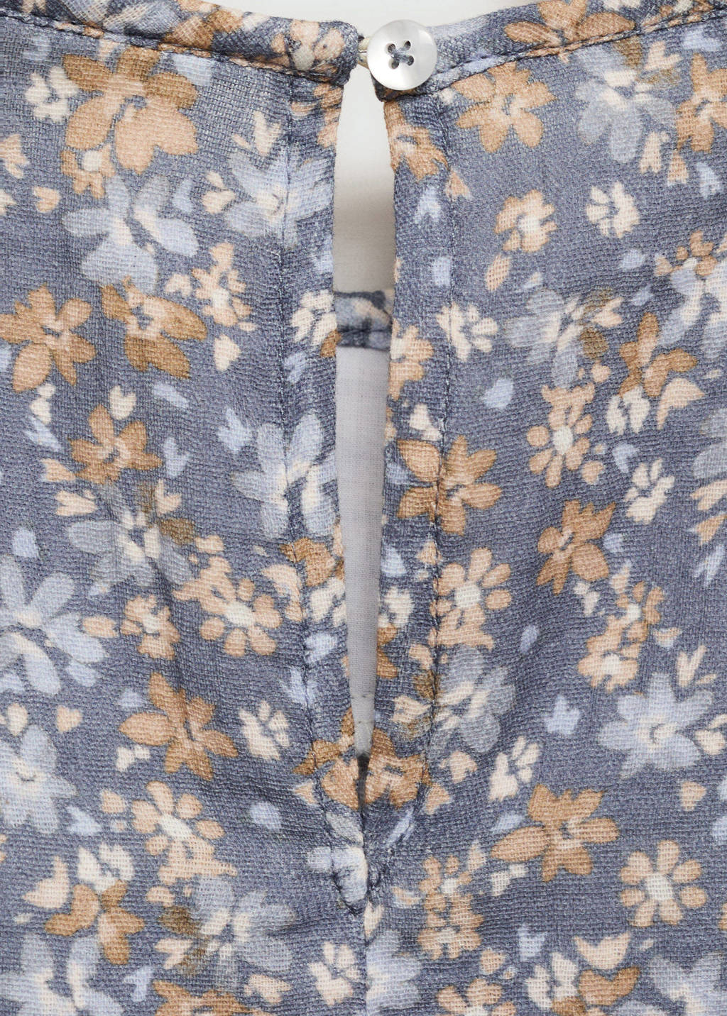 Mango Kids gebloemde jurk lila