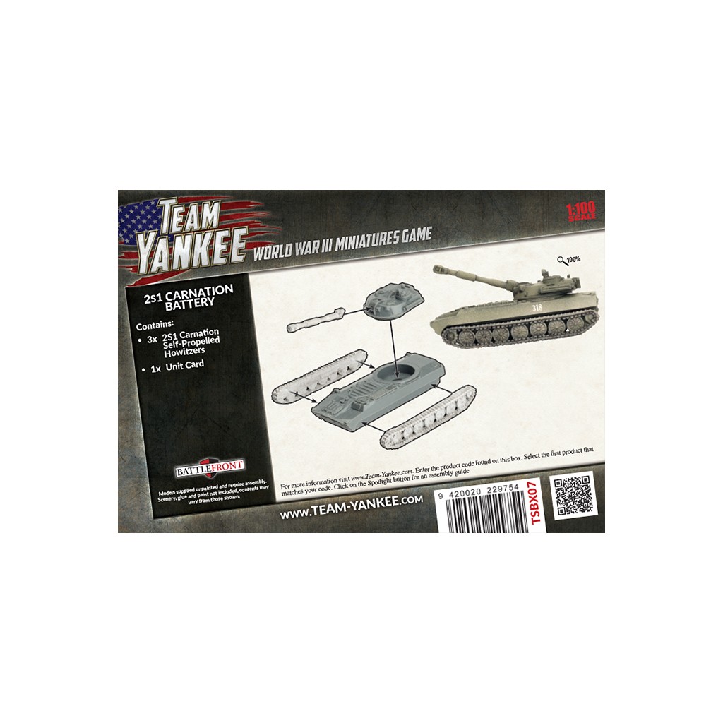 Team Yankee - 2S1 Carnation Battery