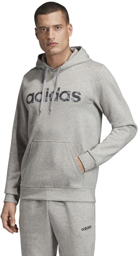 adidas Camo Linear Hættetrøje Grå
