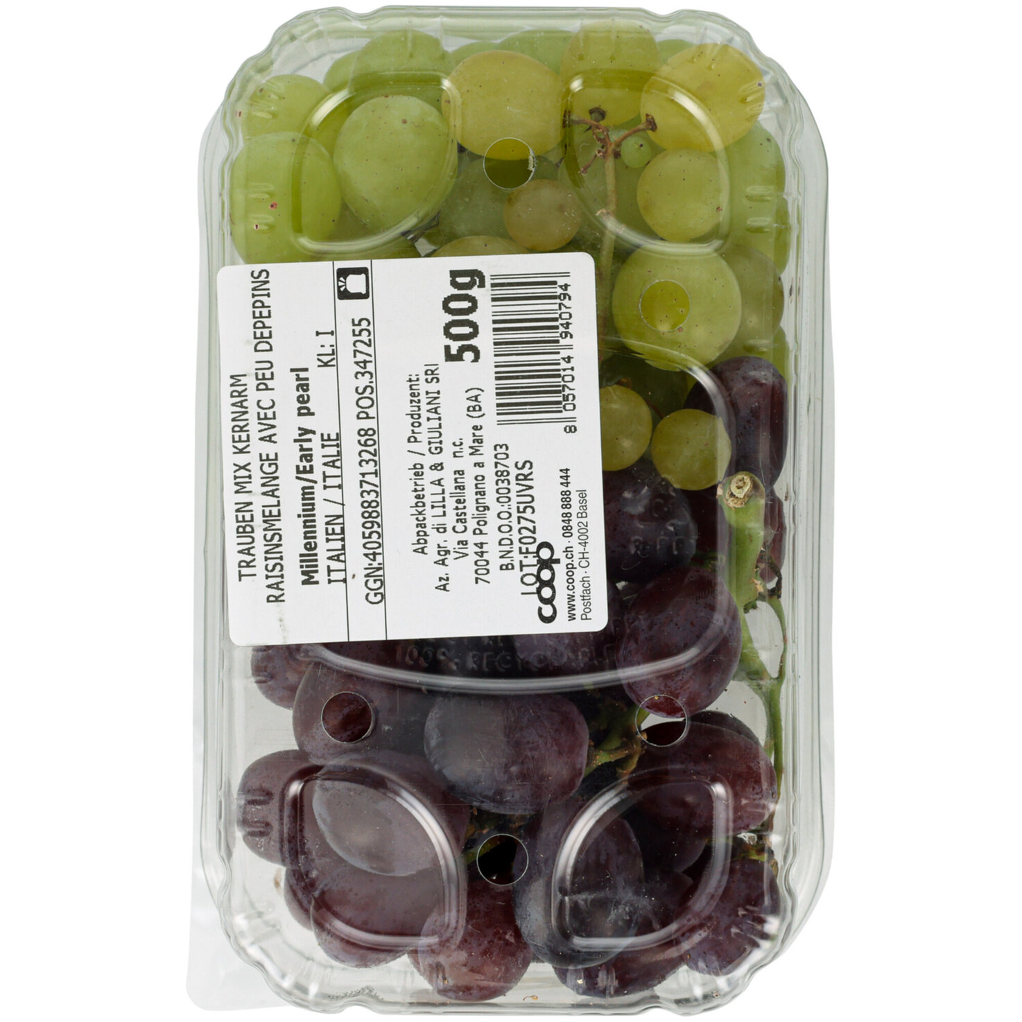 Trauben Mix kernarm -