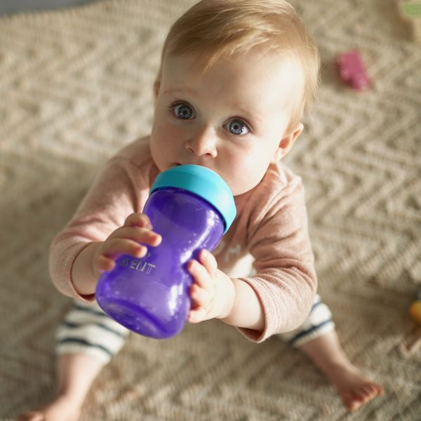 Philips Avent My Grippy Tuitbeker - 300 ml - Paars