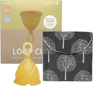 HEVEA Loop Menstrual Cup Size 3, 9 x 1 Stück