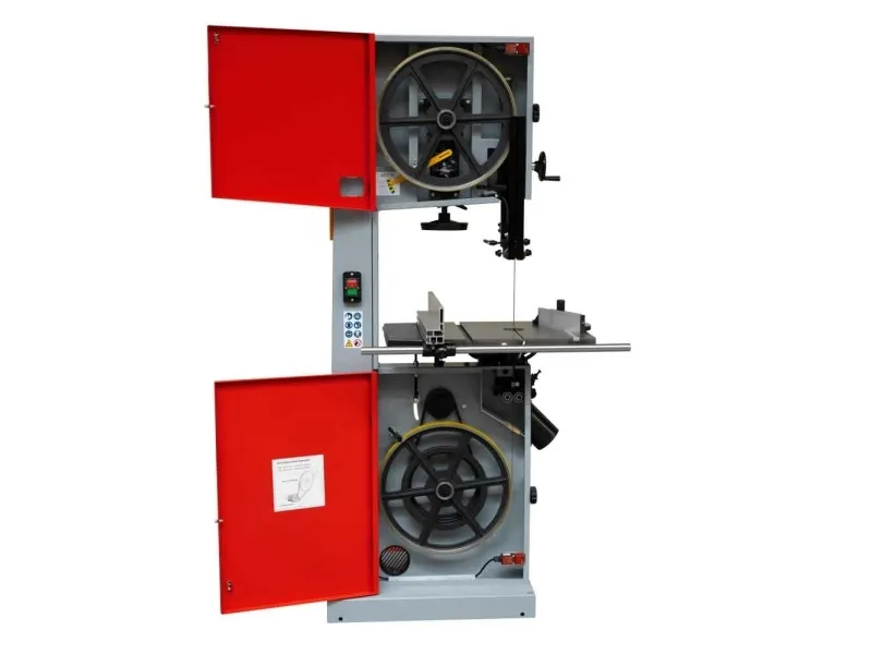 Holzmann HBS450 400V, Lodret båndsav, 0 - 45°, 39,3 cm, 400 m/min, 900 m/min, 90 dB