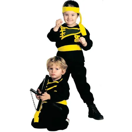 Widmann Kinderkostüm Mini Ninja, Gr. 104/110 sortiert