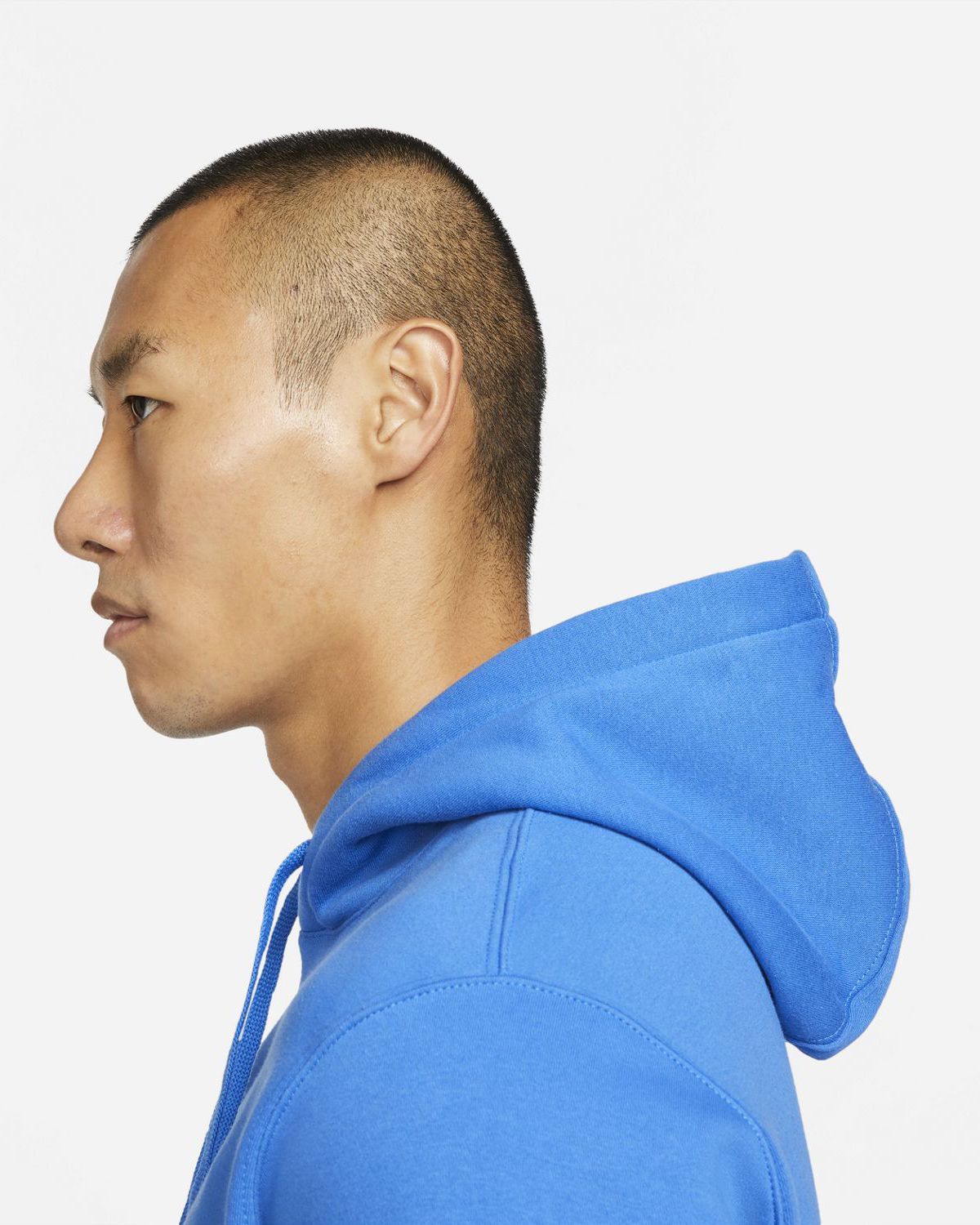 Sweat à capuche Nike Sportswear Club Fleece Bleu pour homme