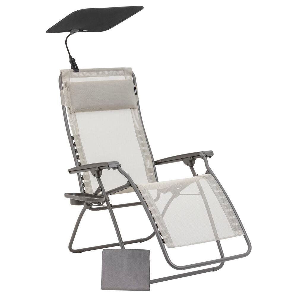 Set Relaxsessel und Zubehör Zen Edition Batyline® Iso Beige Seigle
