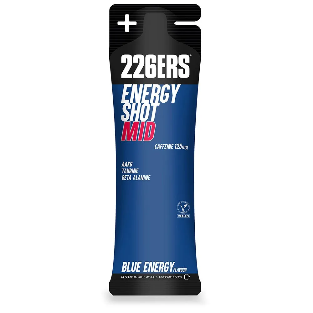 226ERS Shot MID125mg CAFF Energy-Drink Monodosis blaue Energie 60ml