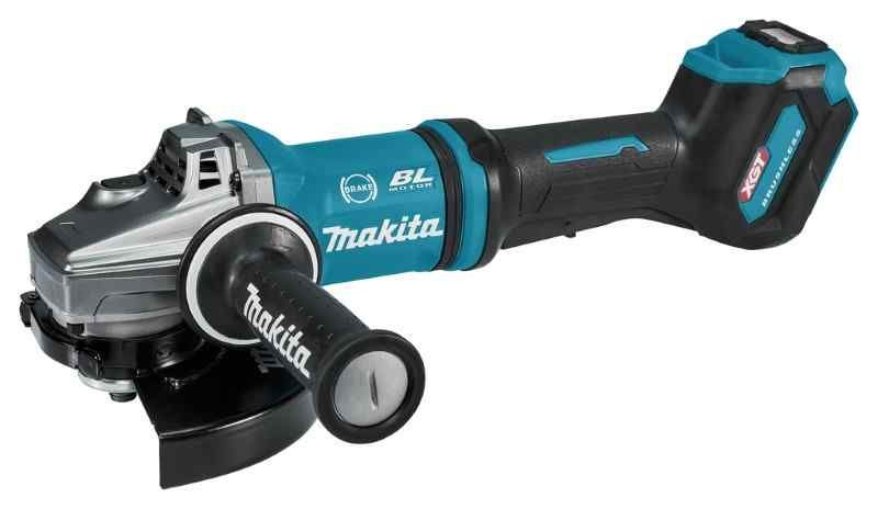 Makita GA037GZ04 40V Max Haakse slijper 180 mm zonder accu's en lader met veiligheidsschakelaar