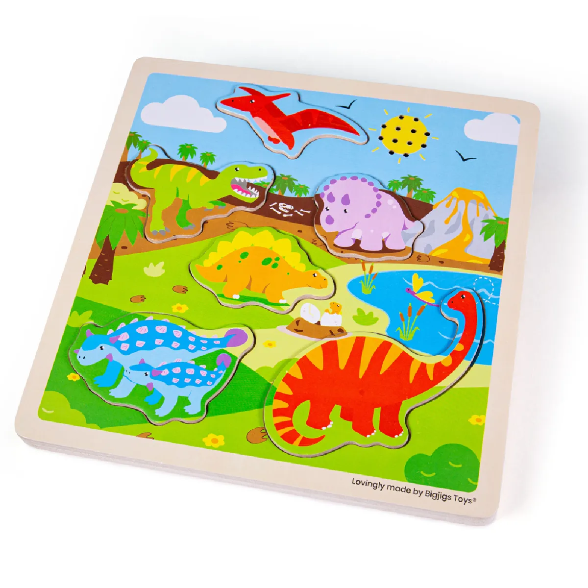 Bigjigs Toys Puzzle sonore Dinosaure