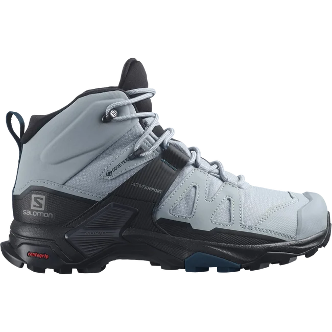 X ULTRA 4 MID WIDE GORE-TEX  Hikingschuhe Damen Quarry/Black/LegionBlue