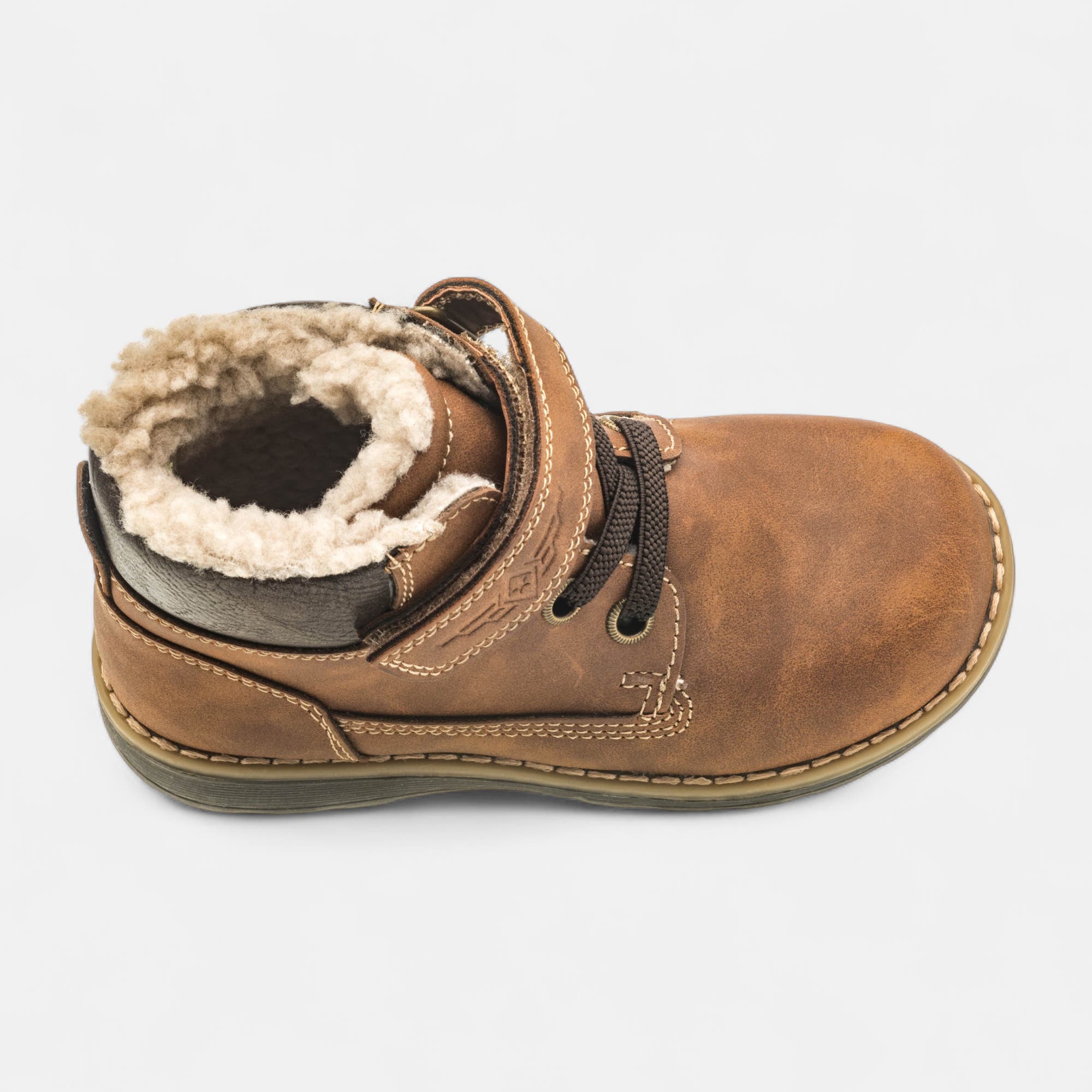 Boots Garçon marron