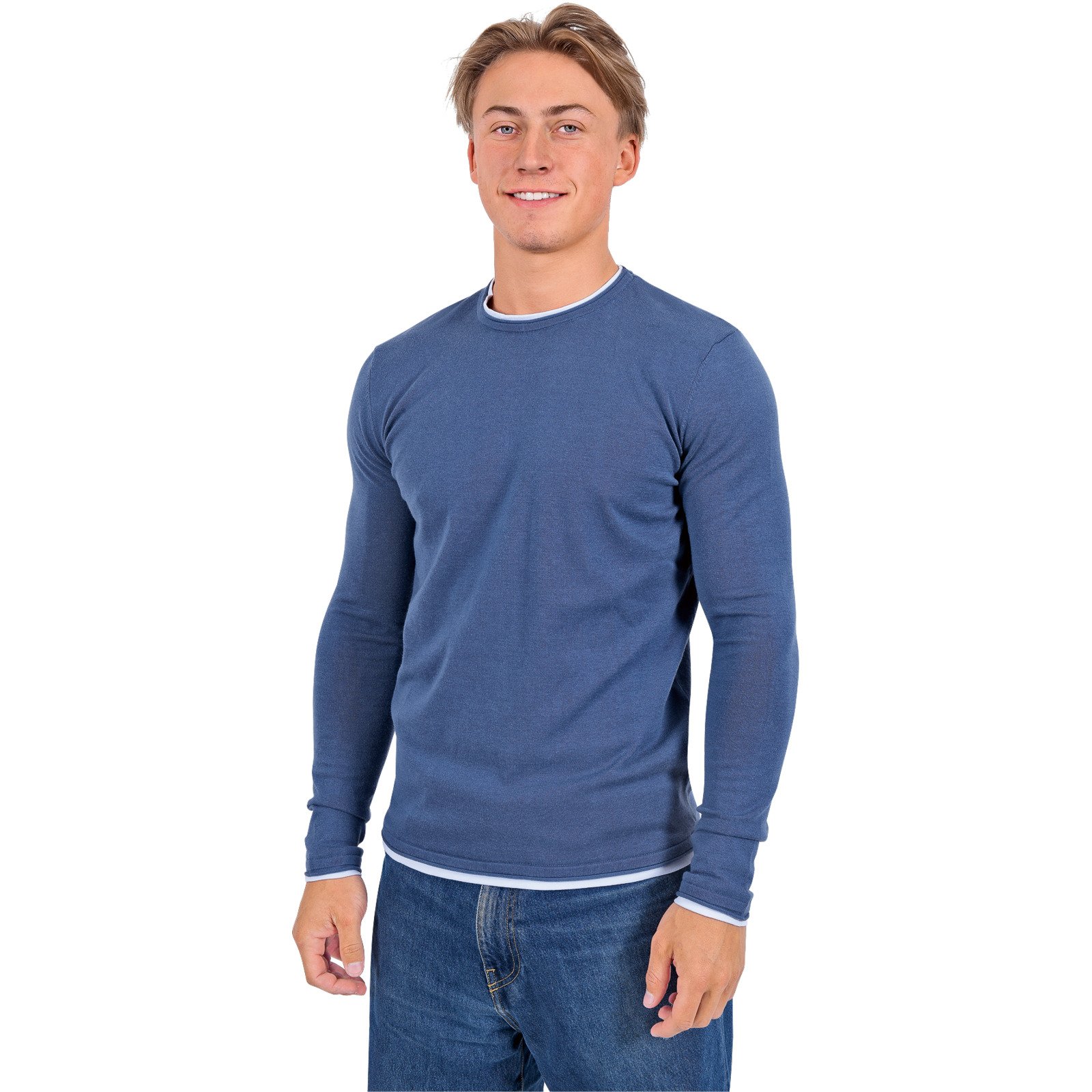 Mexx Herren-Pullover 2 Layer