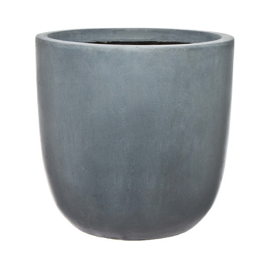 Pot œuf, gris anthracite Ø 43 x H. 41 cm