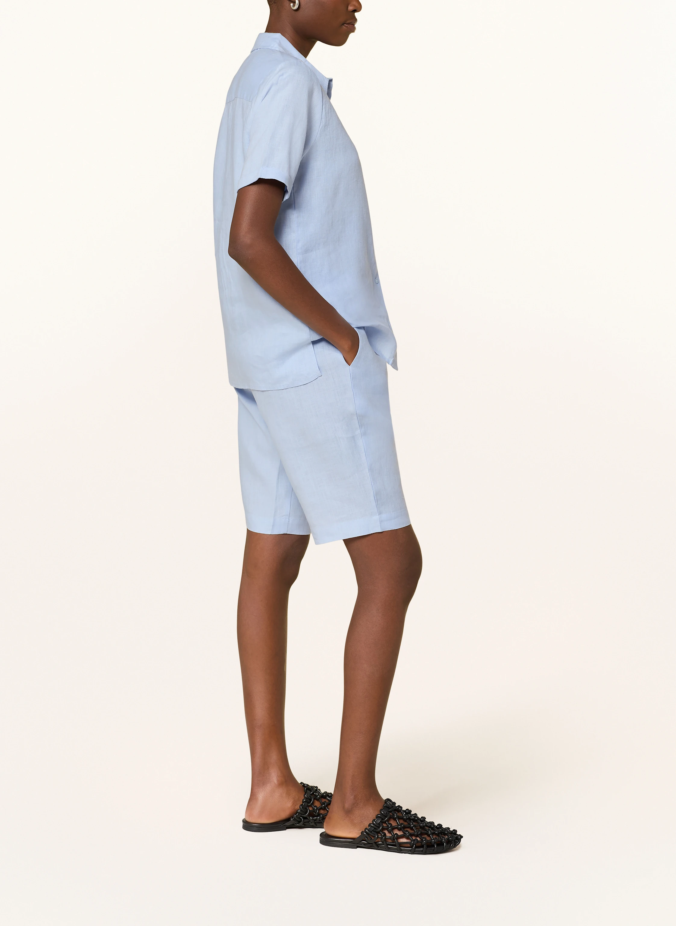 lilienfels Leinenshorts