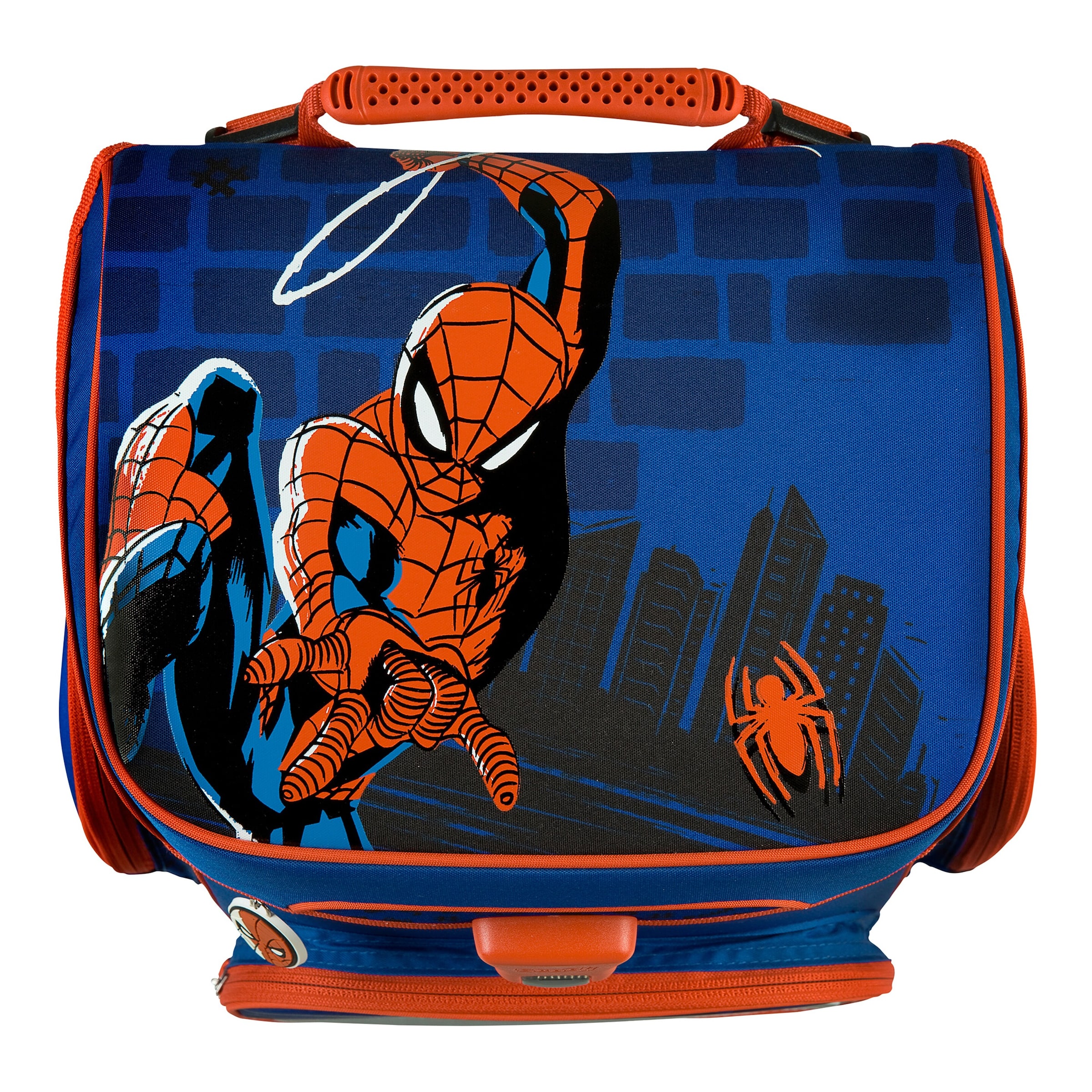 Scooli Schulranzen Set EasyFit 5-tlg. blau/rot - Spider-Man