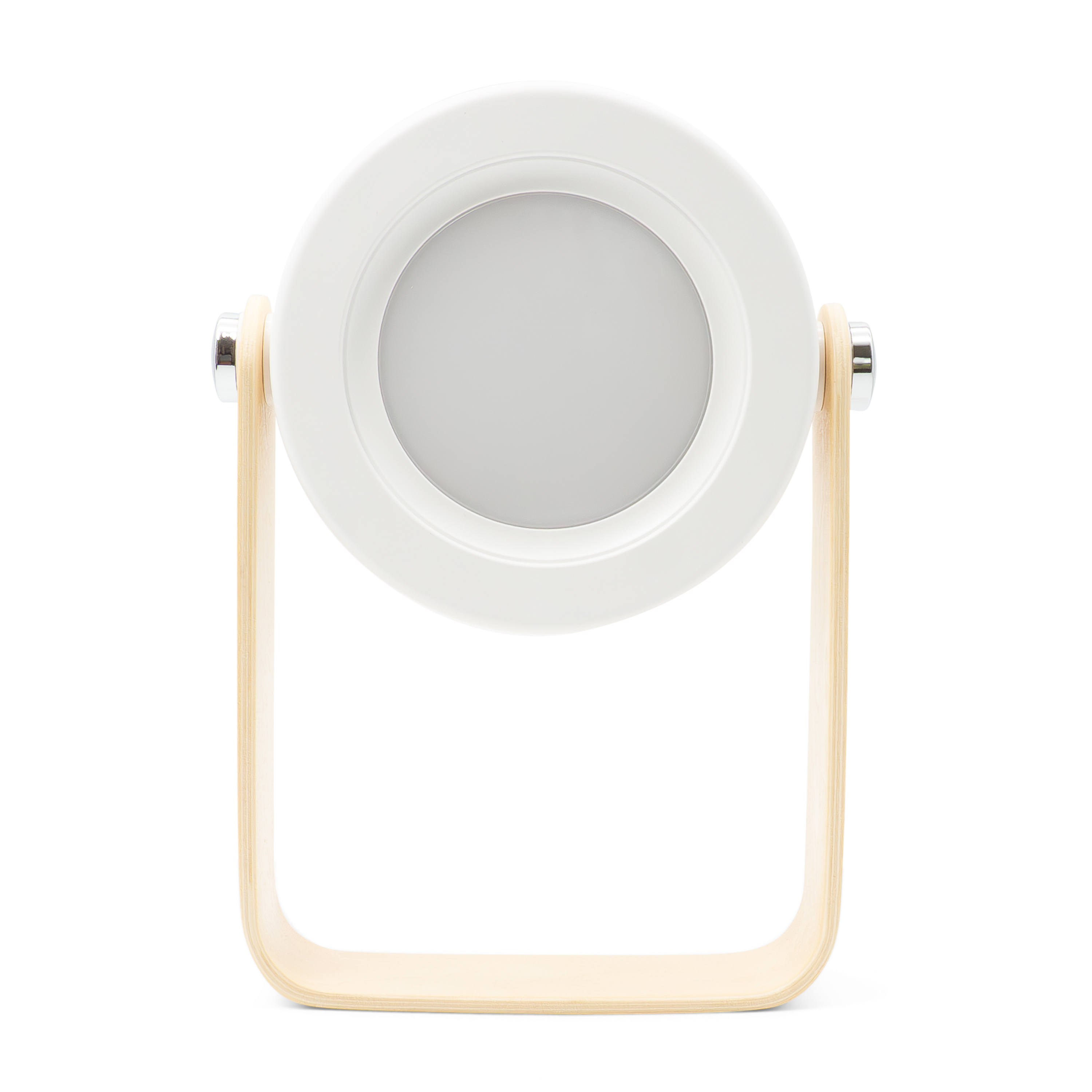 Ausziehbare LED Leselampe Laterne mit Touch-Funktion & Li-Ion Akku (1200mAh) - Weiss