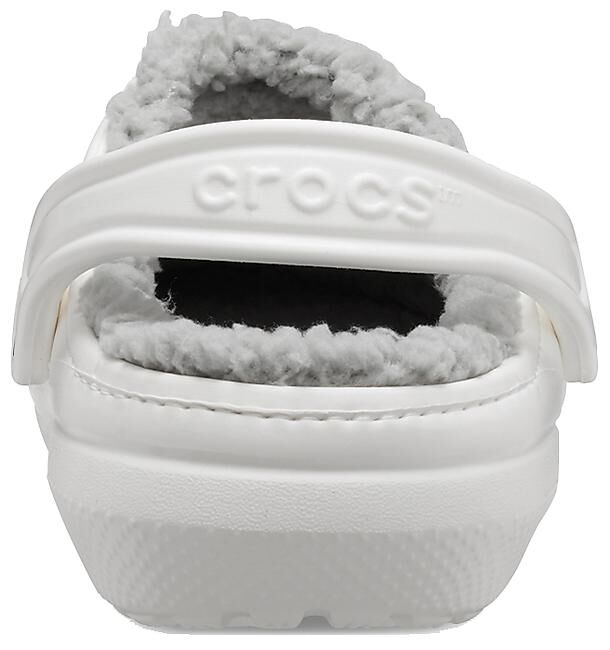 CROCS - CHAUSSON DE CHALET CLASSIC LINED CLOG WHITE