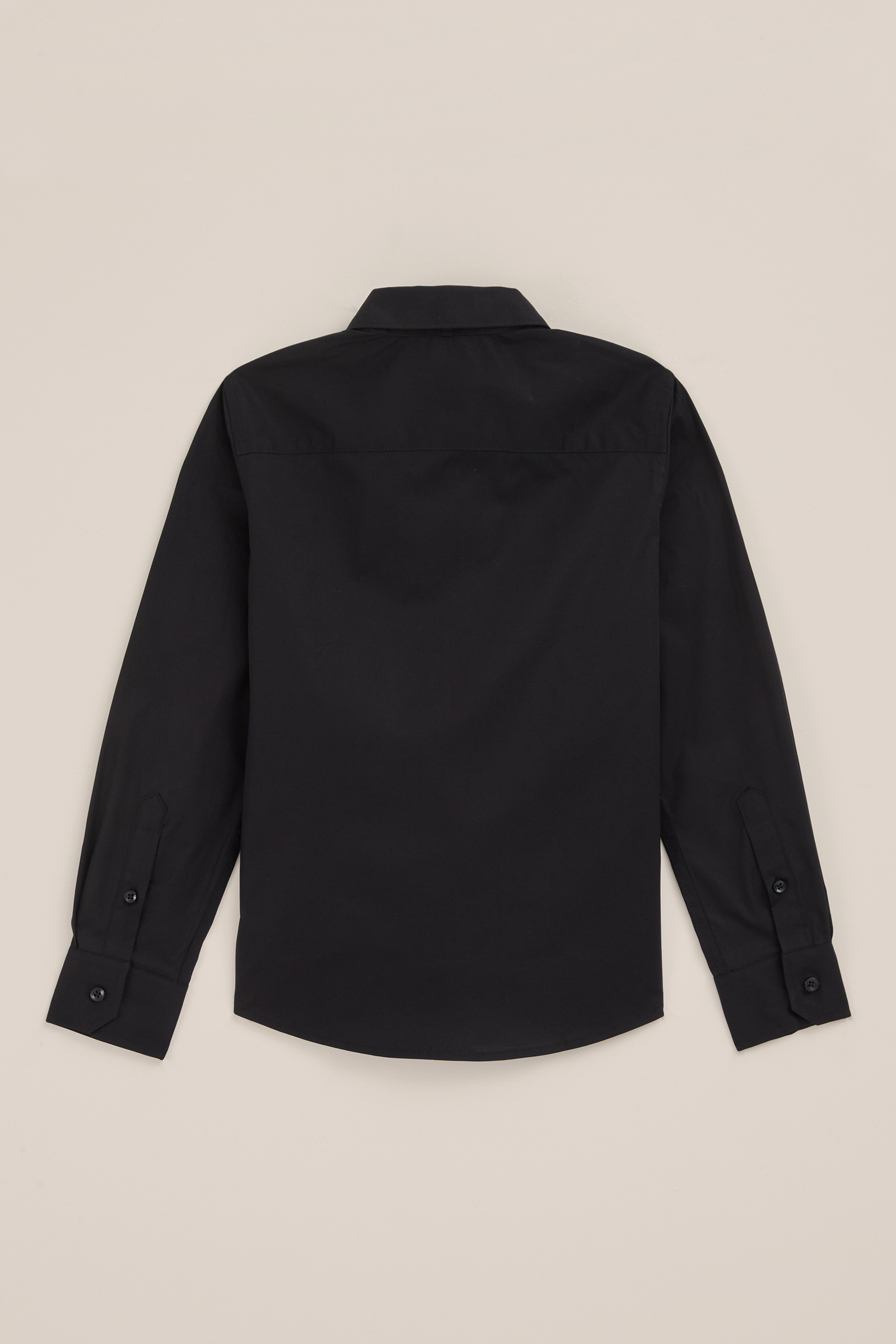 Jongens overhemd met afneembare vlinderdas WE Fashion Zwart