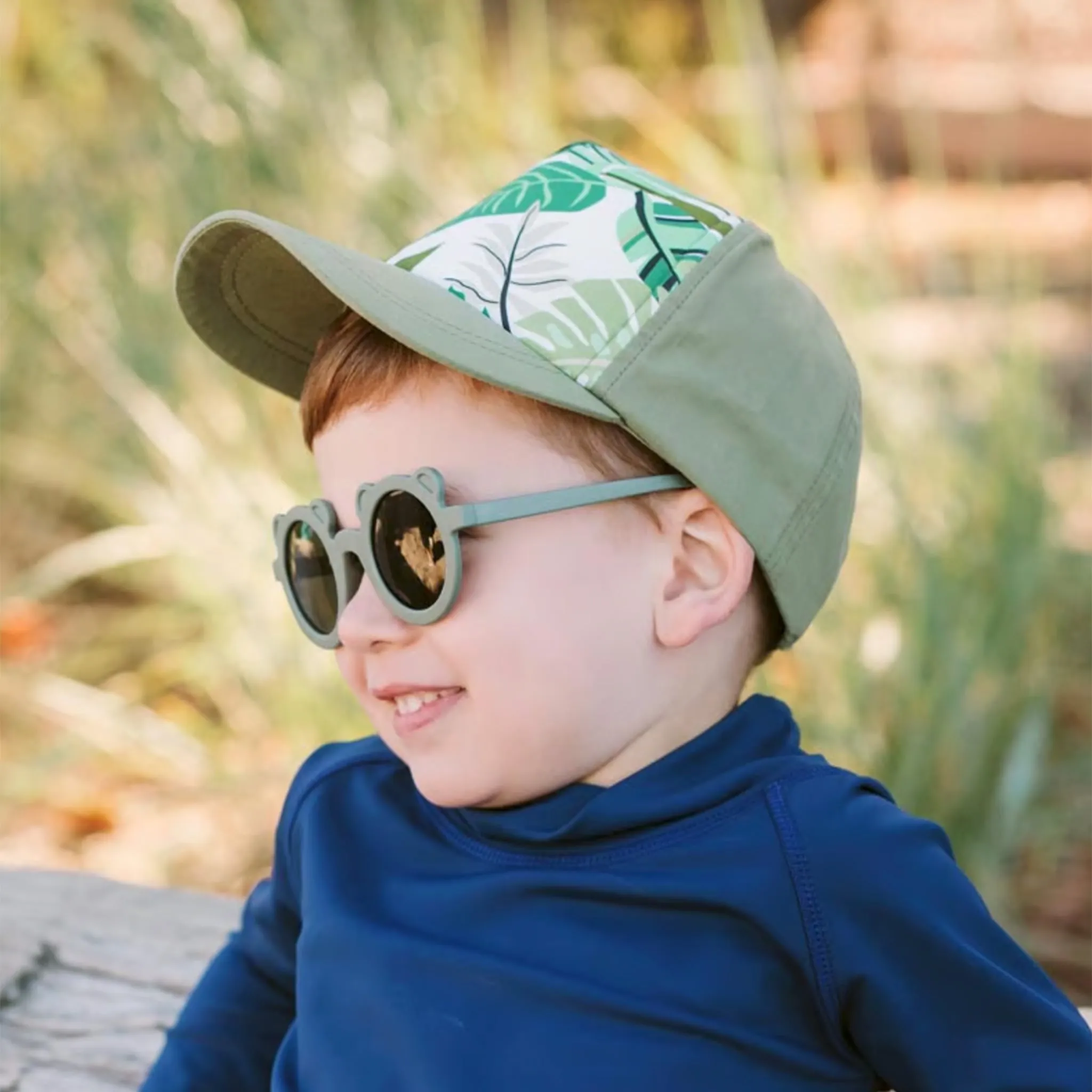 Jan & Jul Lunette Ours 2-6ans - Vert Crocodile