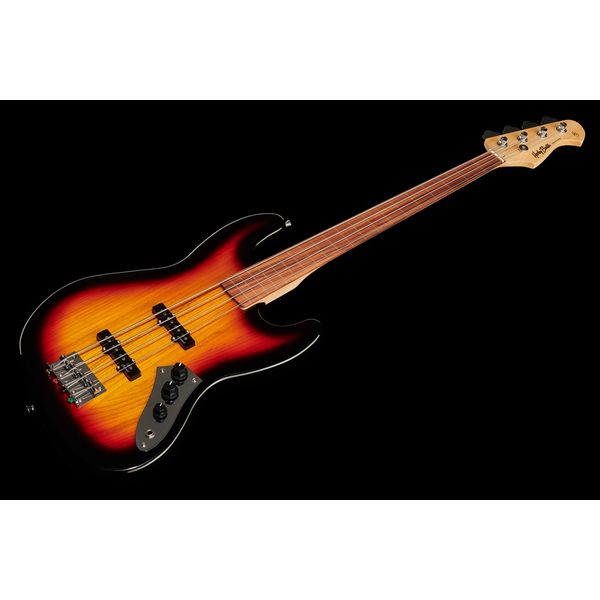 Harley Benton JB-40FL 3-Tone Sunburst Bundle