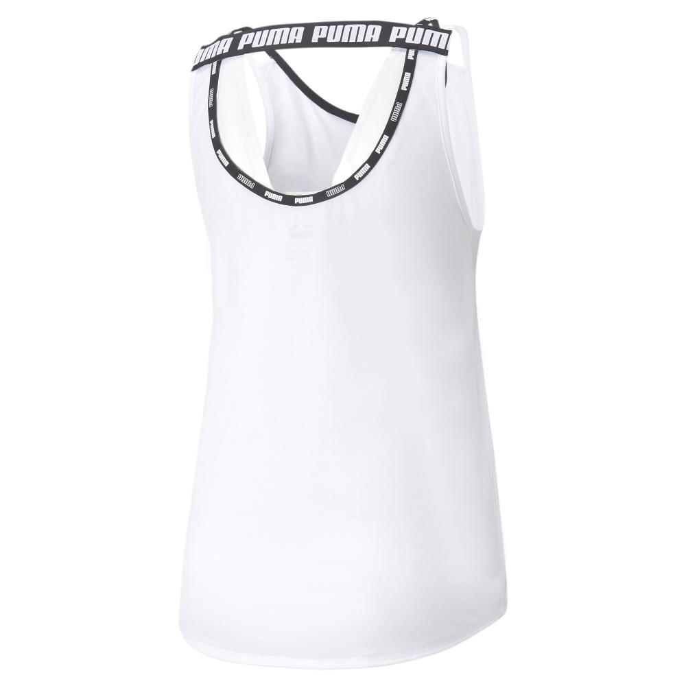 Puma Débardeur Blanc Femme Puma Trblend