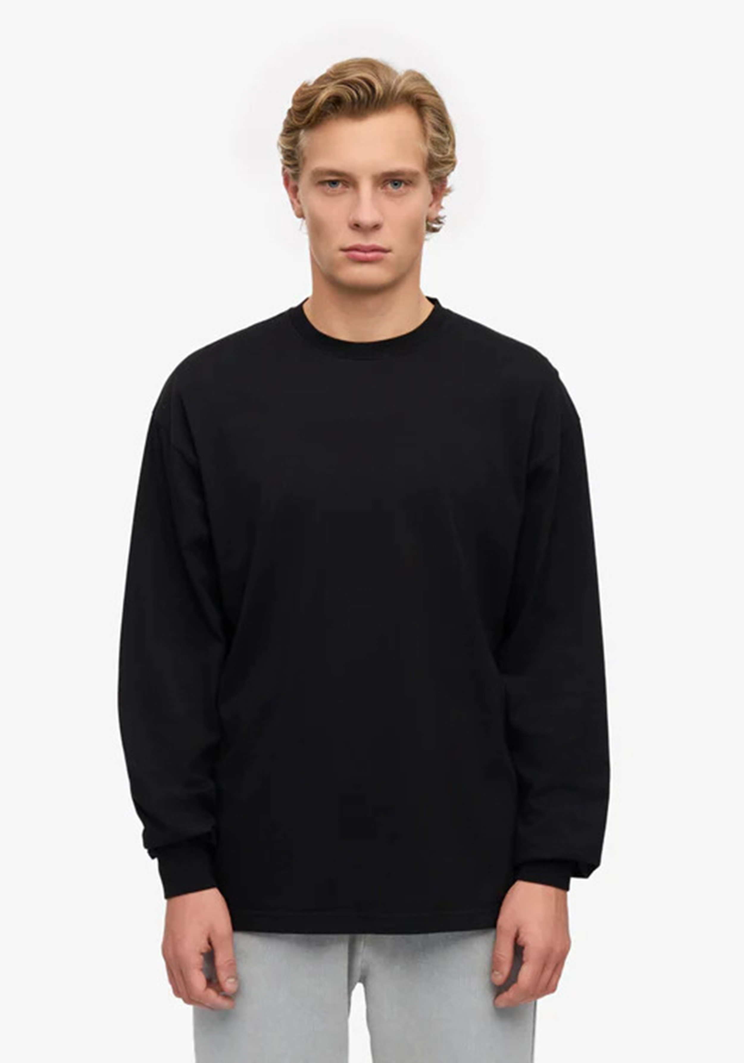 Colorful Standard Oversized Longsleeve Deep Black