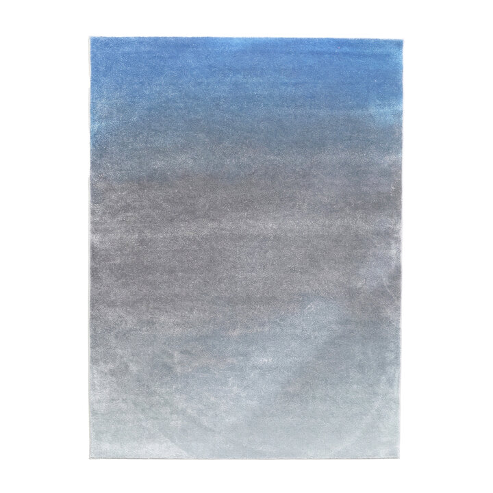 Abstract vloerkleed - Mellow Blauw