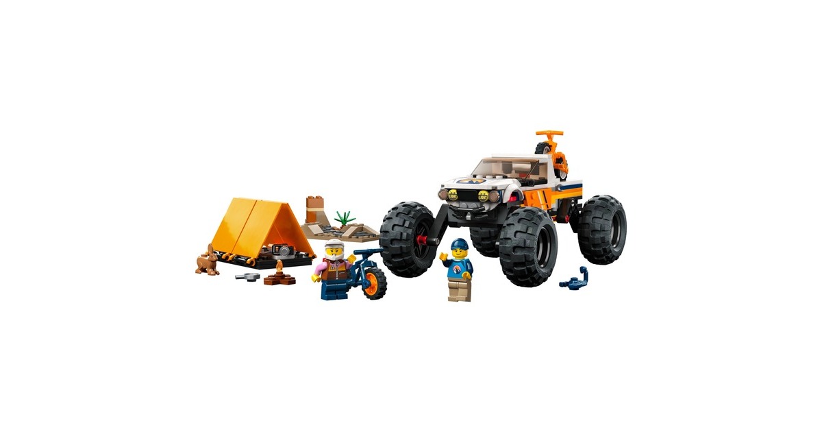 LEGOCity - 4x4 Terreinwagen avonturen Constructiespeelgoed  (60387)