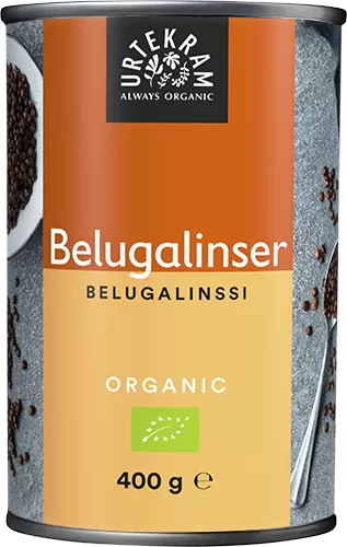 Urtekram Belugalinser Ø - 400 g