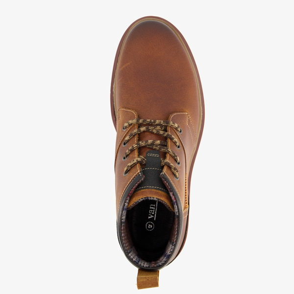 Van Beers leren heren veterboots