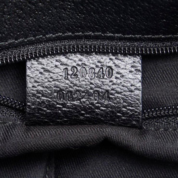 Gucci Vintage Gucci Shoulder Bag Black