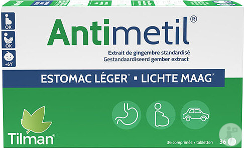 Tilman Antimetil Estomac Léger 36 Comprimés