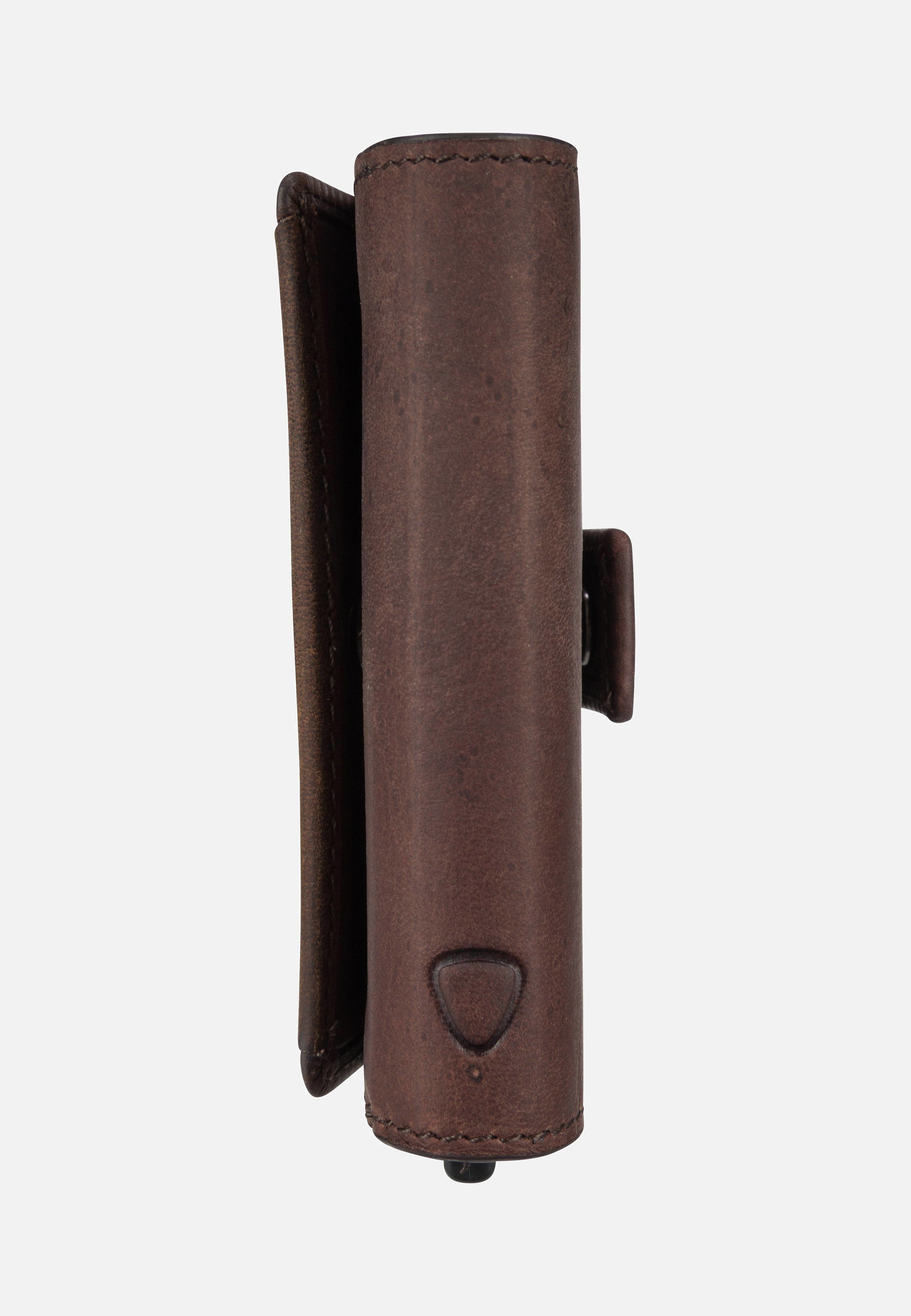 Camden C Three E-Cage SV8F Dark Brown - Kartenetui