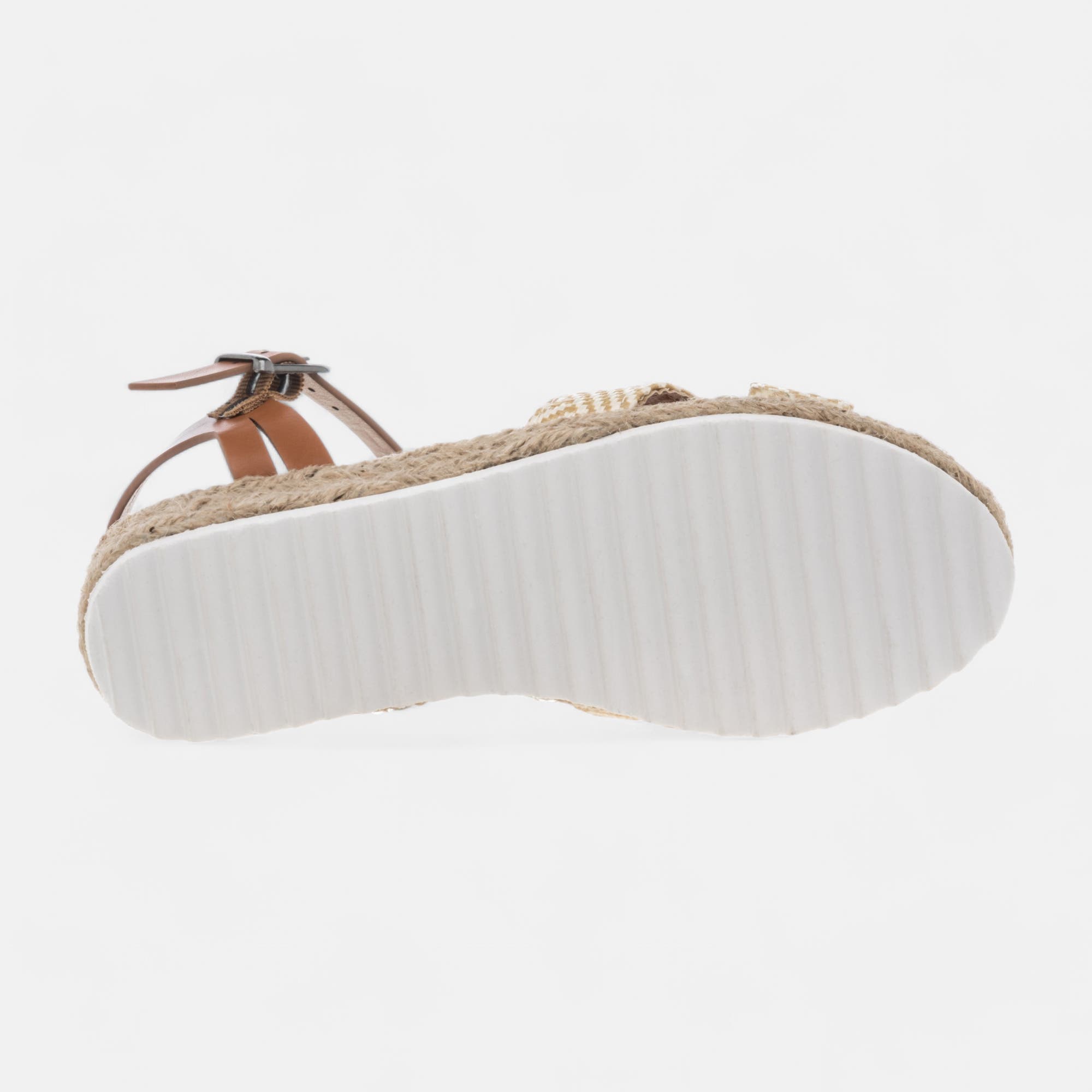 Nu-pieds Fille jaune