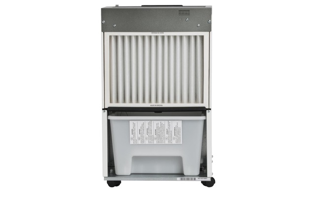 Luftentfeuchter »Woods LD48 Pro+ 180 m²« für 540 m³ Räume Entfeuchtung 43 l/Tag Tank 11,4 l