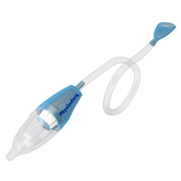 Aspirador Nasal Infantil Physiodose Baby da Gilbert Laboratories com Filtro