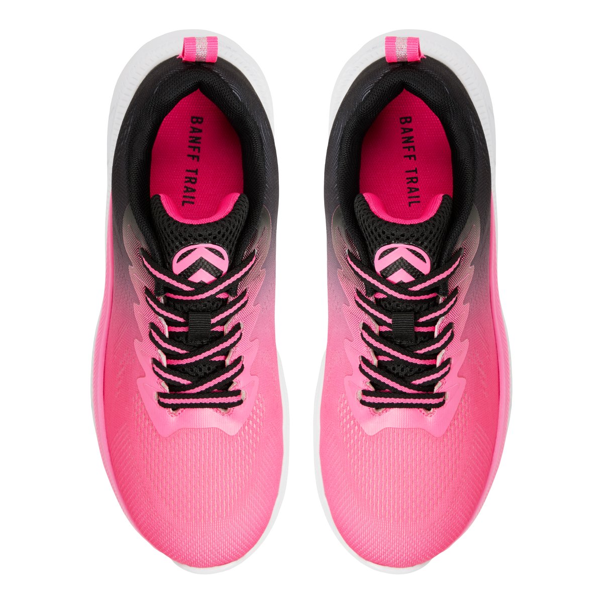 BANFF TRAIL-Recess.l-jg-Baskets - Talon plat - Rose Foncé