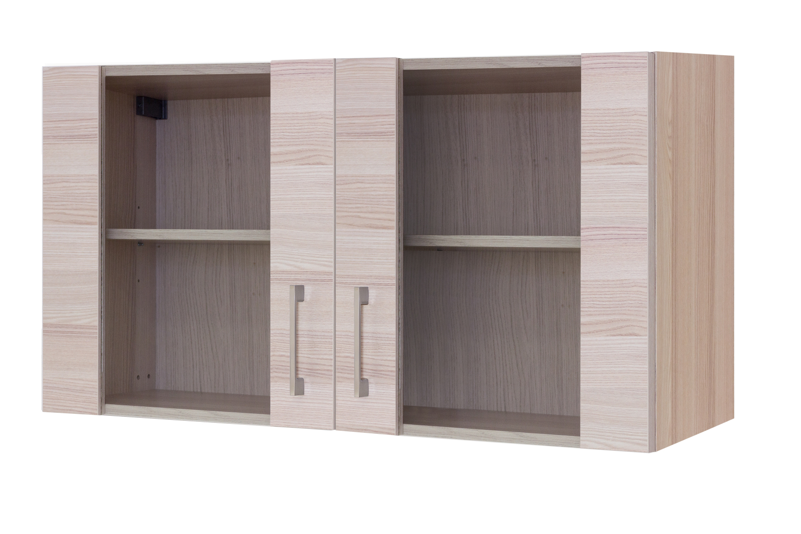 Glas-Hängeschrank FOCUS - Akazie - 100 cm